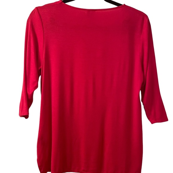 NWOT Zoe +phoebe hot pink top, size small - Picture 3 of 6